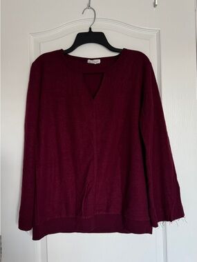 Olive + Oak burgundy sweater